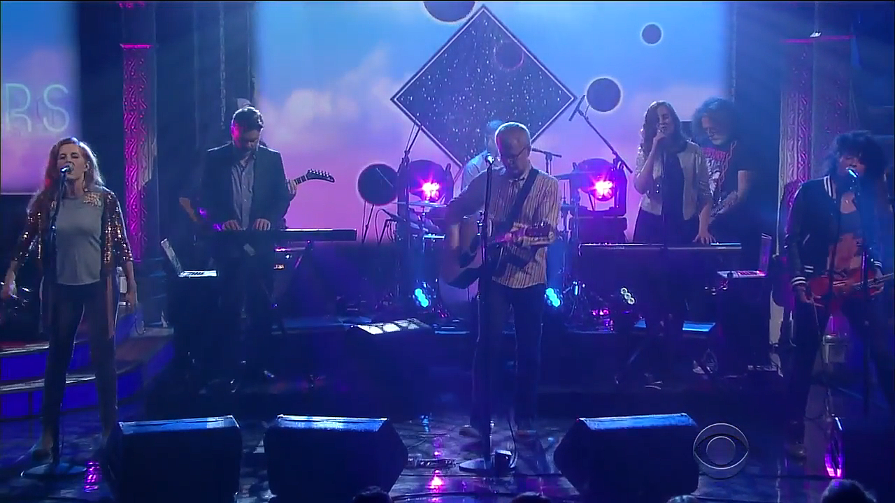 The New Pornographers played ‘Colbert’ (watch), on tour now