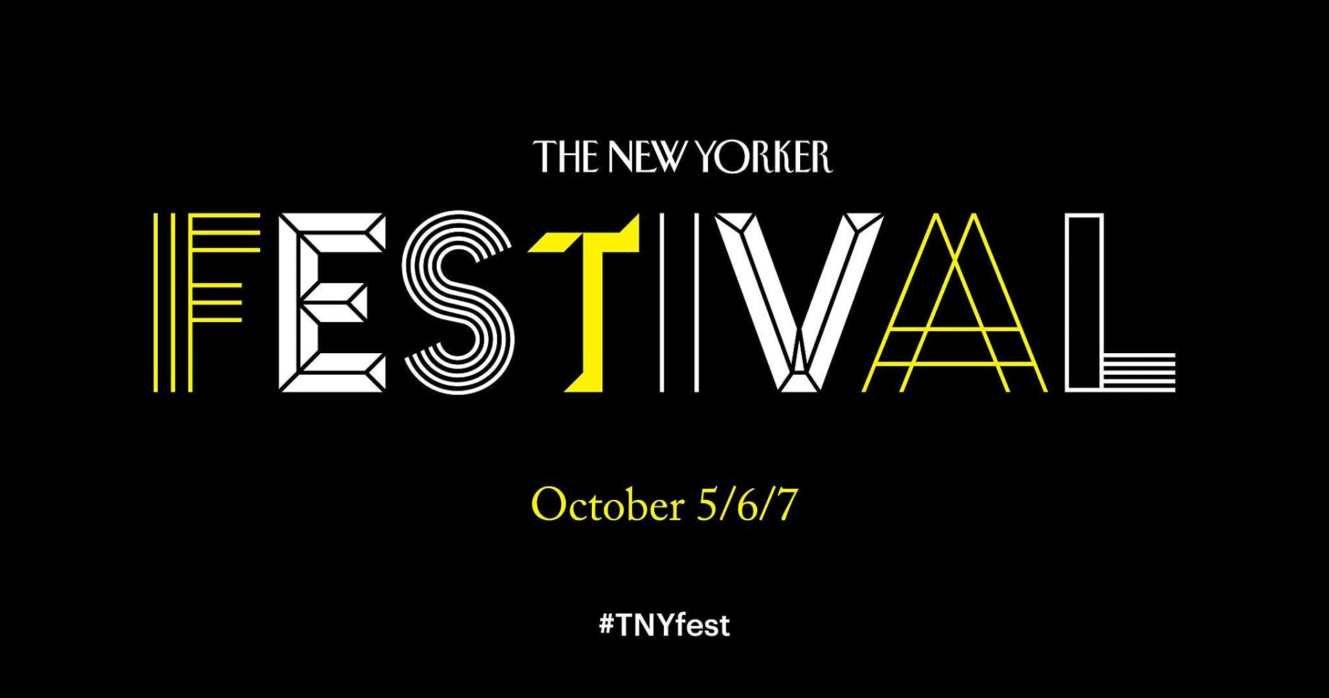 New Yorker Festival: 2018 lineup & tickets