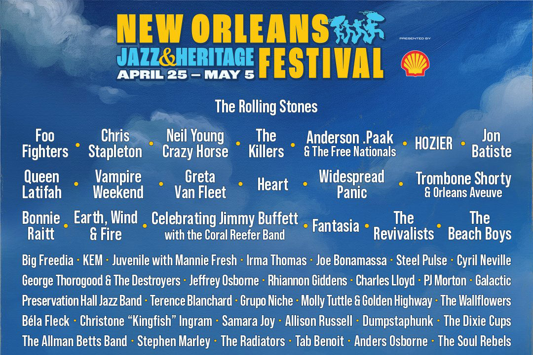 NOLA JazzFest 2024 lineup: Rolling Stones, Neil Young, Chris Stapleton, Vampire Weekend, Heart, Big Freedia & many more