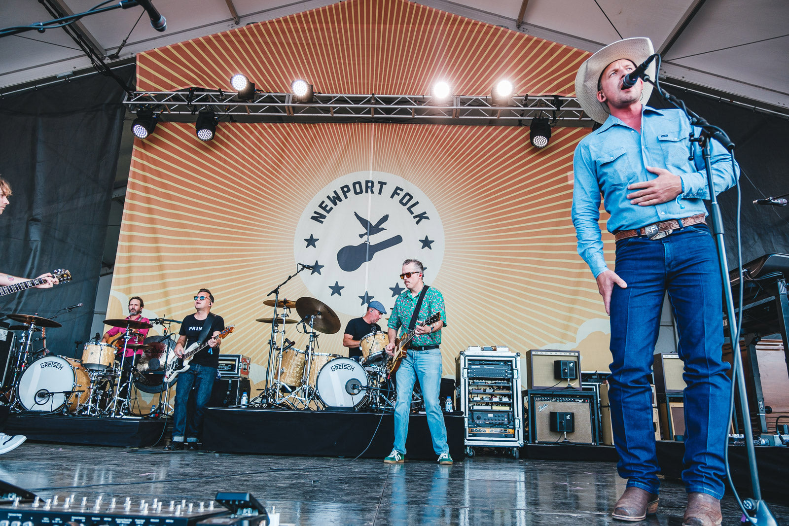 Newport Folk Festival 2023 day 2 pics & video (Jason Isbell, Jon Batiste, Angel Olsen, more)