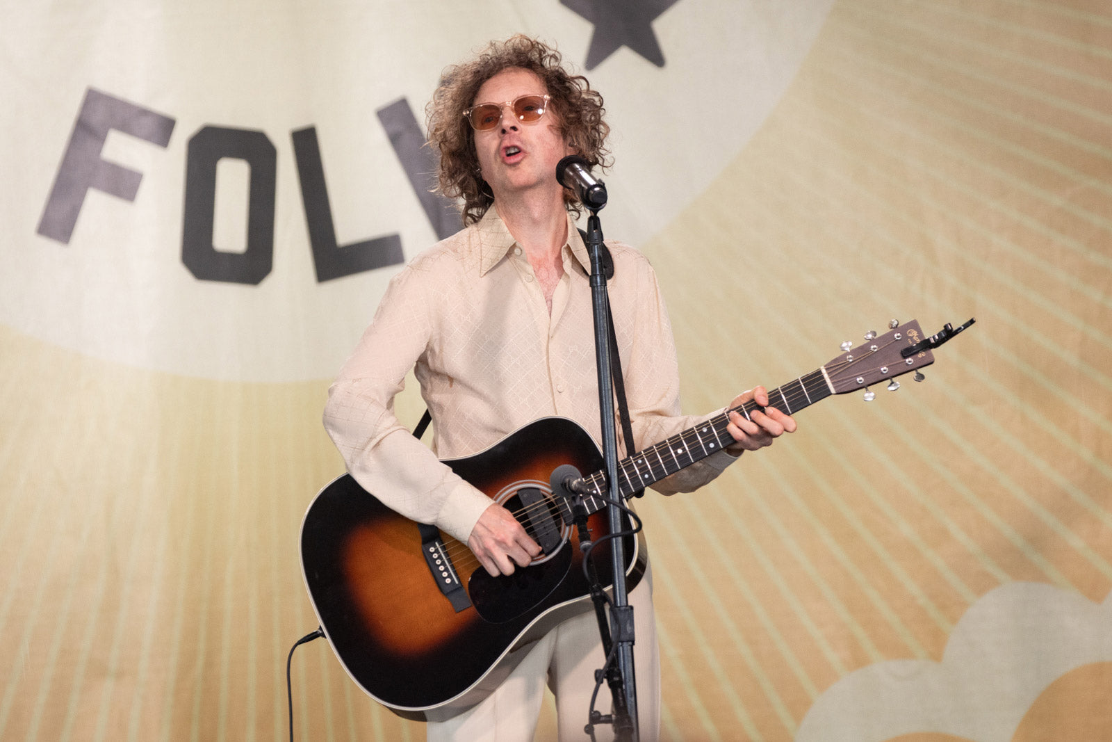 Newport Folk Festival 2024 day 1: Beck covered Dylan + Adrianne Lenker, Wednesday, MUNA, more (pics, video)