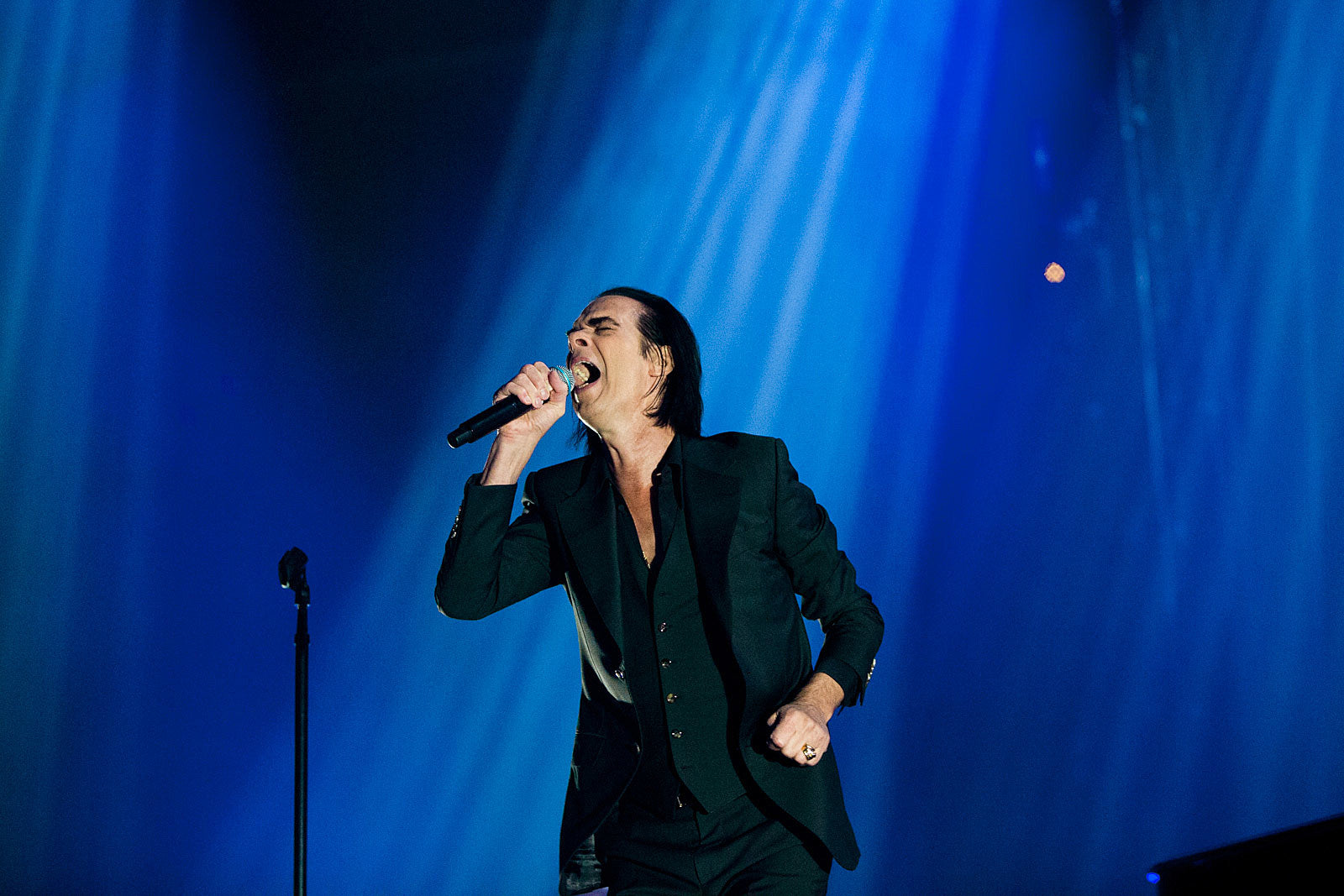 Nick Cave talks about whether he feels the need to change “problematic” lyrics live