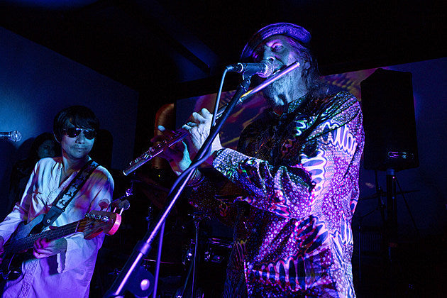 Nik Turner’s Hawkwind touring, playing Saint Vitus