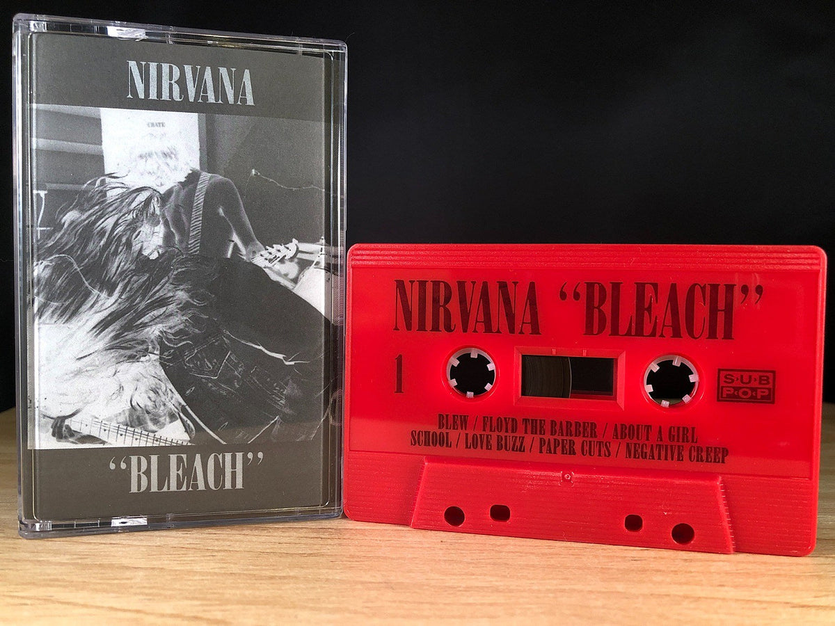 Nirvana’s ‘Bleach’ getting “Love Buzz Red” cassette reissue for Valentine’s Day