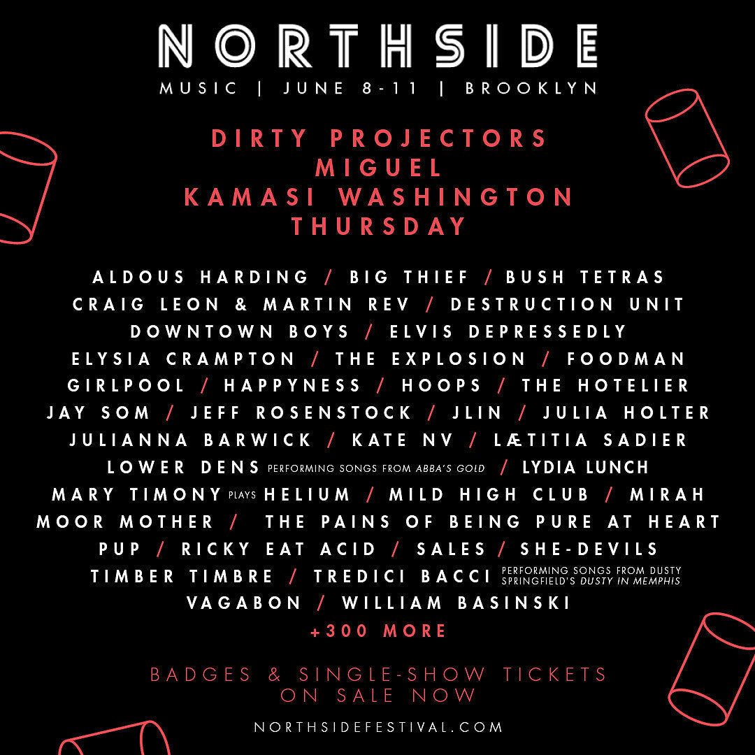 Northside Fest adds Destruction Unit, Julia Holter, Martin Rev/Craig Leon, more