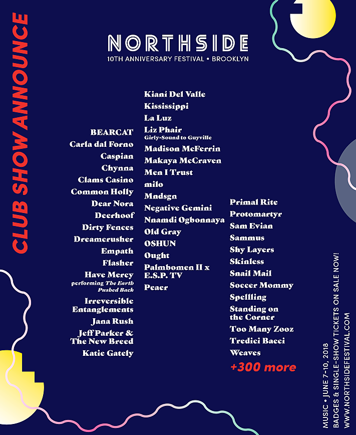 Northside Fest announces initial 2018 lineup