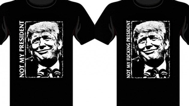 Fat Wreck Chords selling “Not My President” shirts, donating proceeds