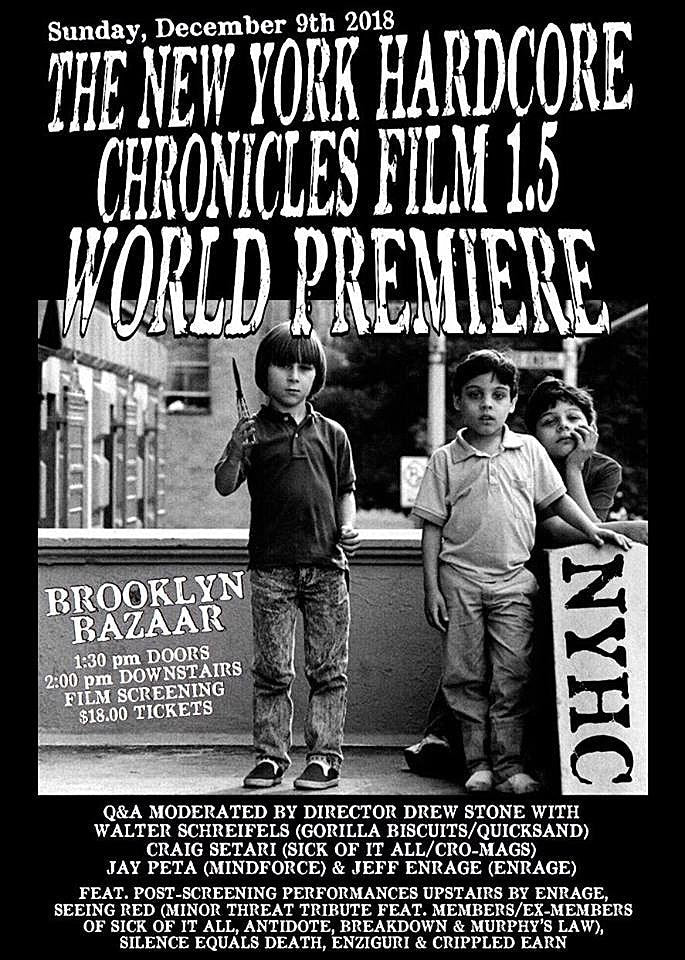 ‘NYHC Chronicles 1.5’ gets world premiere in NYC ft. Q&A, Minor Threat tribute set, more