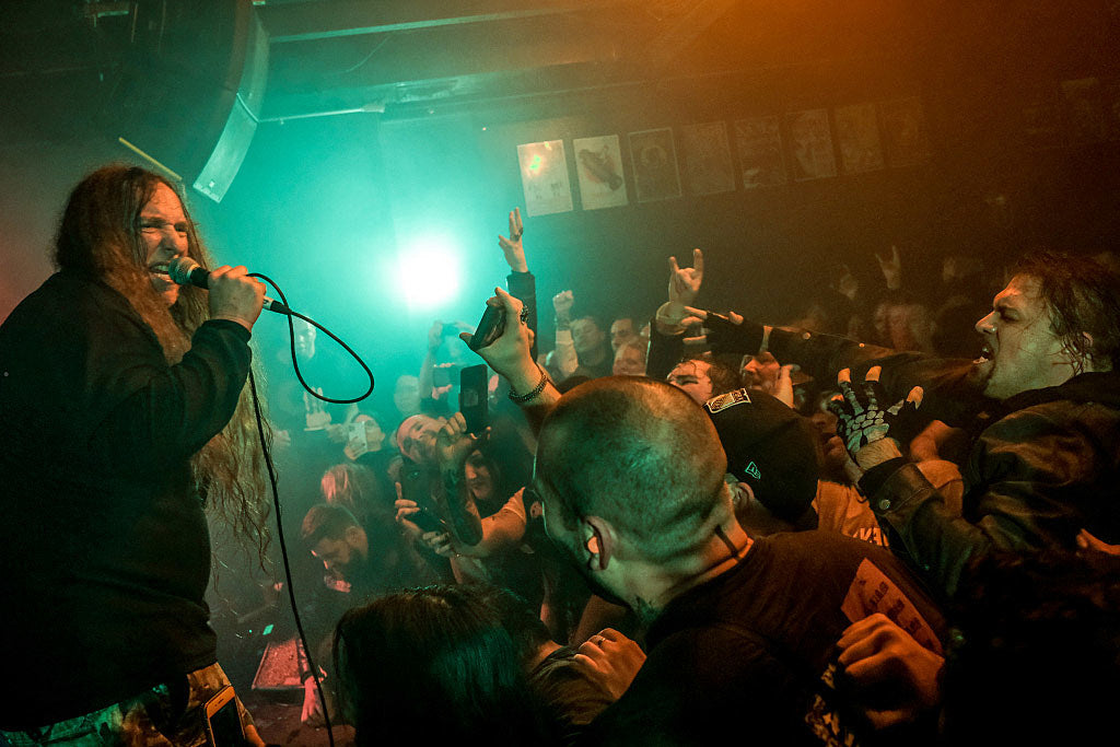 Obituary played their 1st 2 albums @ Saint Vitus (pics, setlists)
