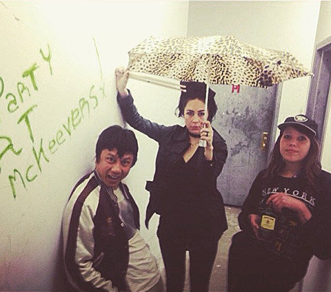 OCDPP = Cassie Ramone, Dee Dee of Dum Dum Girls & OJ of Xray Eyeballs: live debut on Thur + date w/ Chain & the Gang
