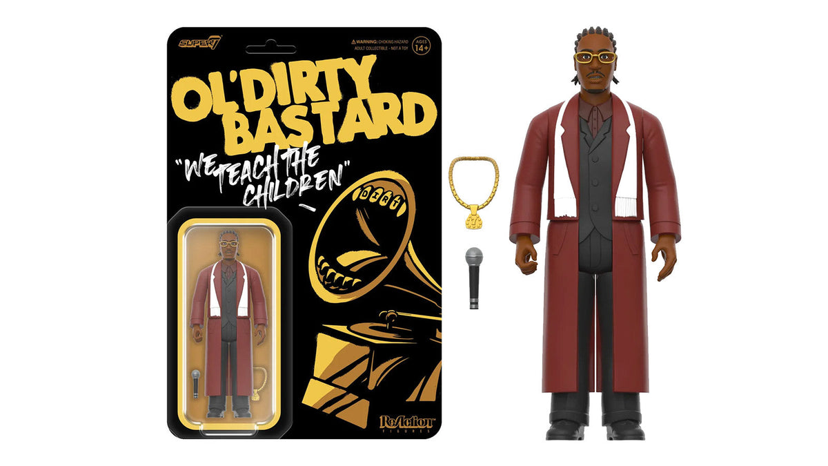 ODB “Wu-Tang is for the children” Grammy interruptor action figure announced