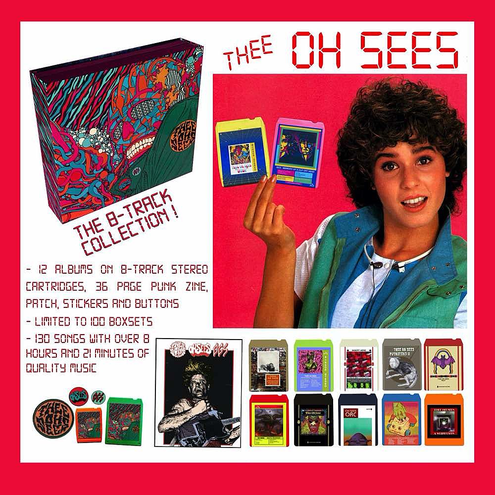 Oh Sees releasing a box set of their albums on 8-Track cartridges