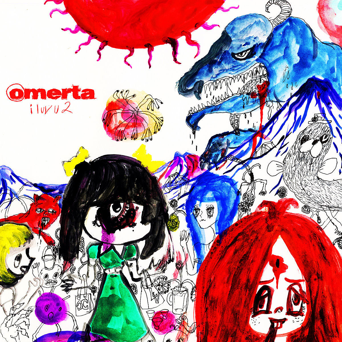 Stream Omerta’s truly insane metallic post-hardcore song “i luv u 2”