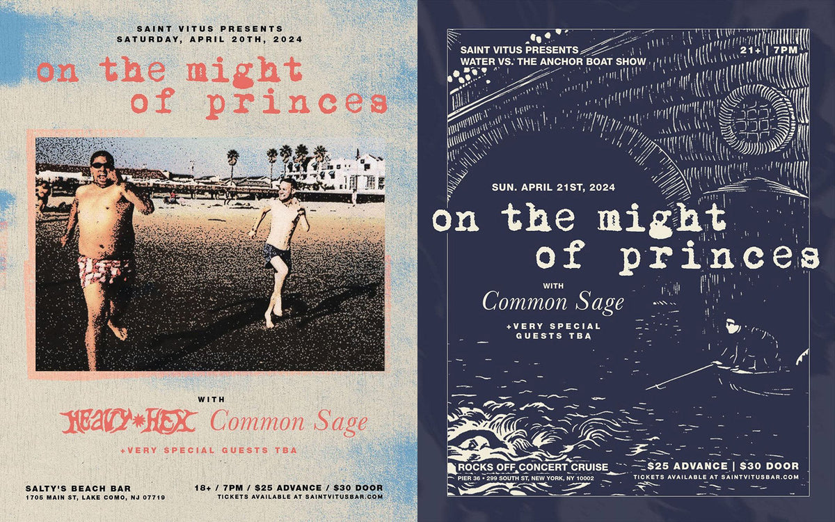 On The Might of Princes announce NYC & NJ shows with Common Sage & Heavy Hex