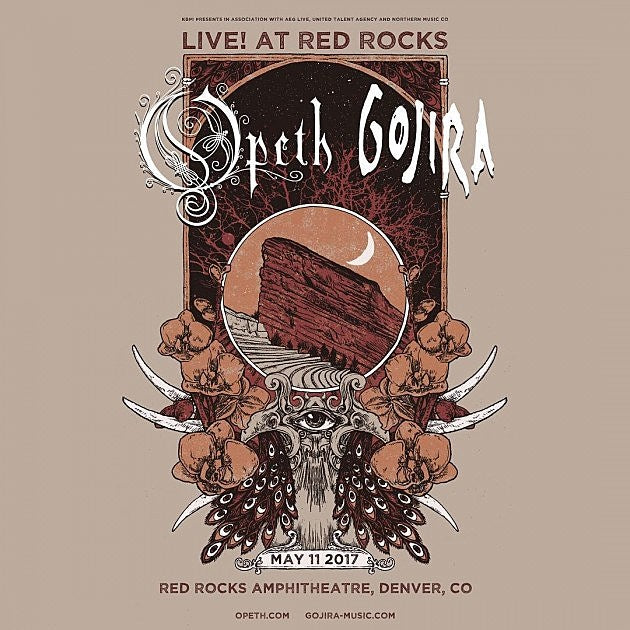 Opeth & Gojira announce Red Rocks show