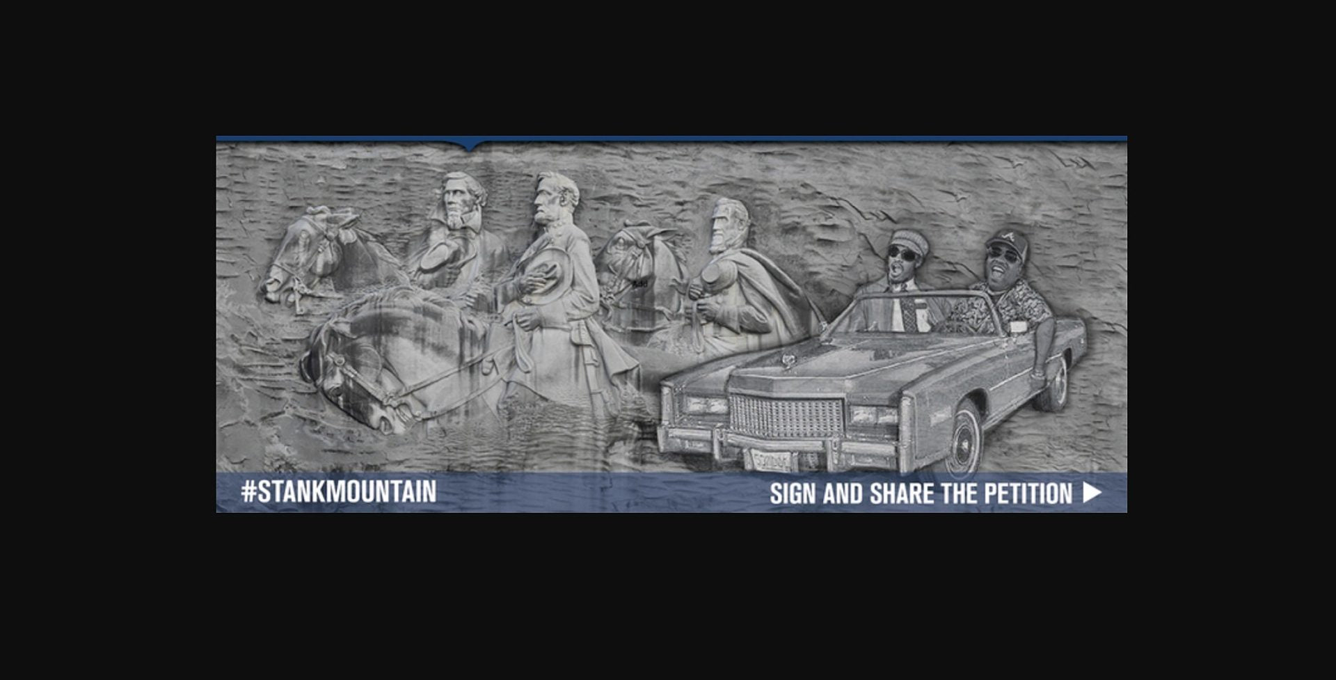 petition to carve OutKast into Atlanta Confederate monument Stone Mountain regains steam