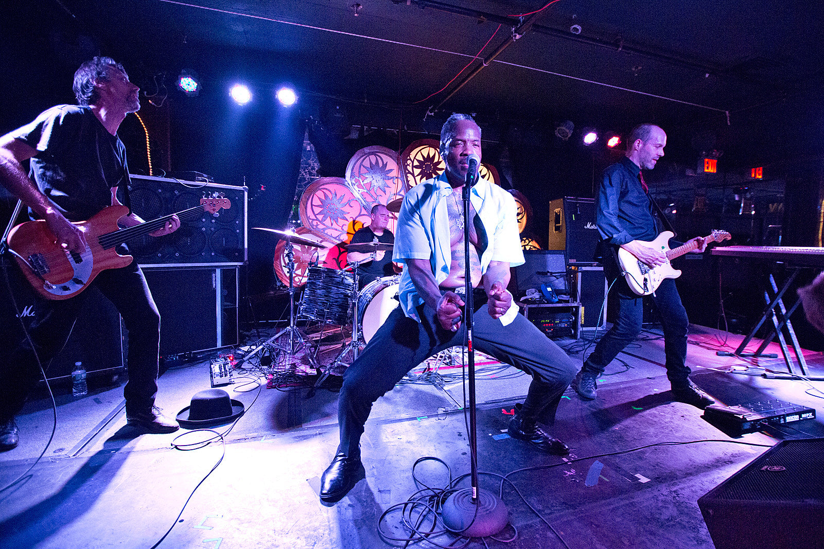 Oxbow played Brooklyn Bazaar with Self Defense Family and Queen Elephantine (pics)