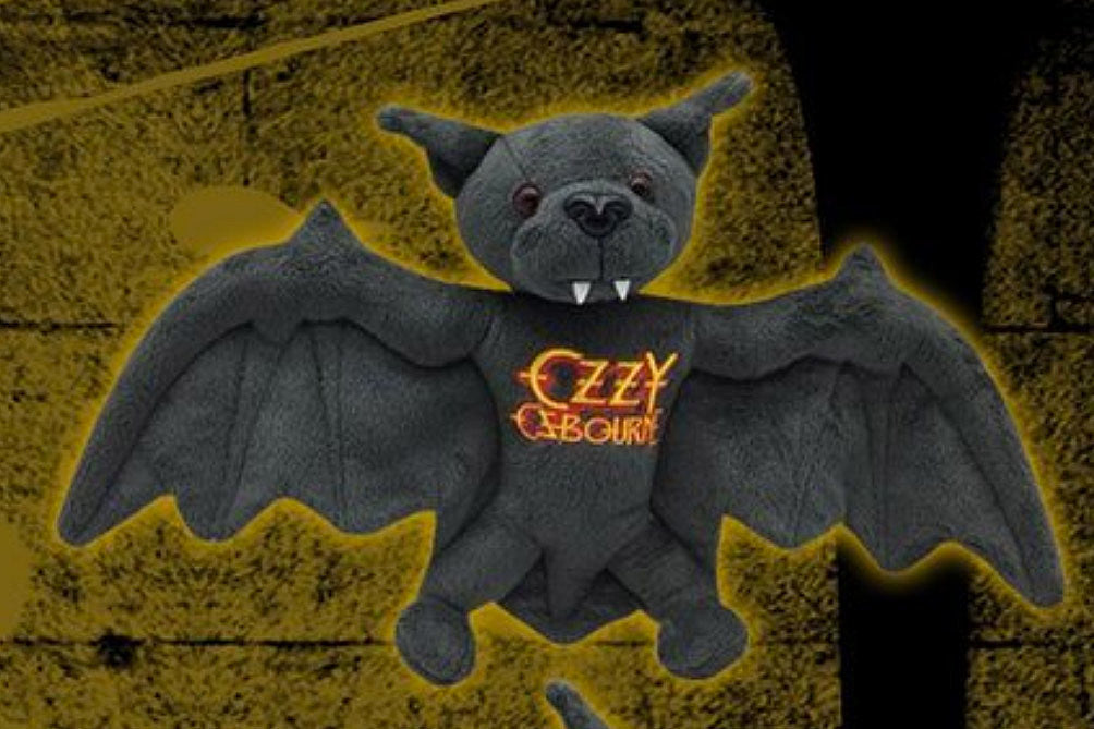 Ozzy Osbourne selling plush bat with detachable head to celebrate anniversary of biting head off bat