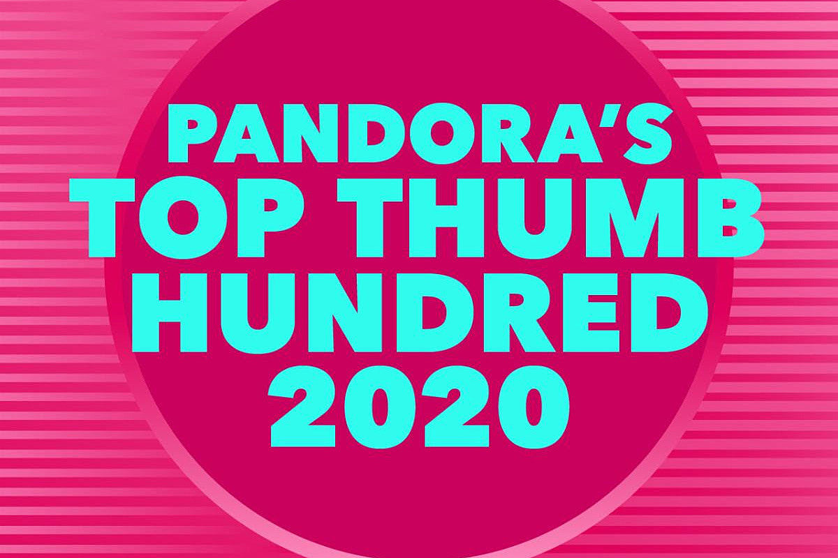 Pandora reveals “Top Thumb Hundred” of 2020