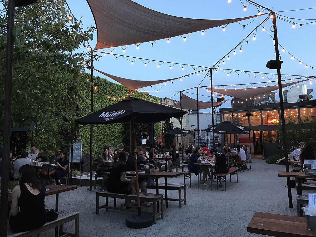 Brooklyn’s Parklife hosting socially distanced shows & events in 4000-sq ft garden (David Cross next week)