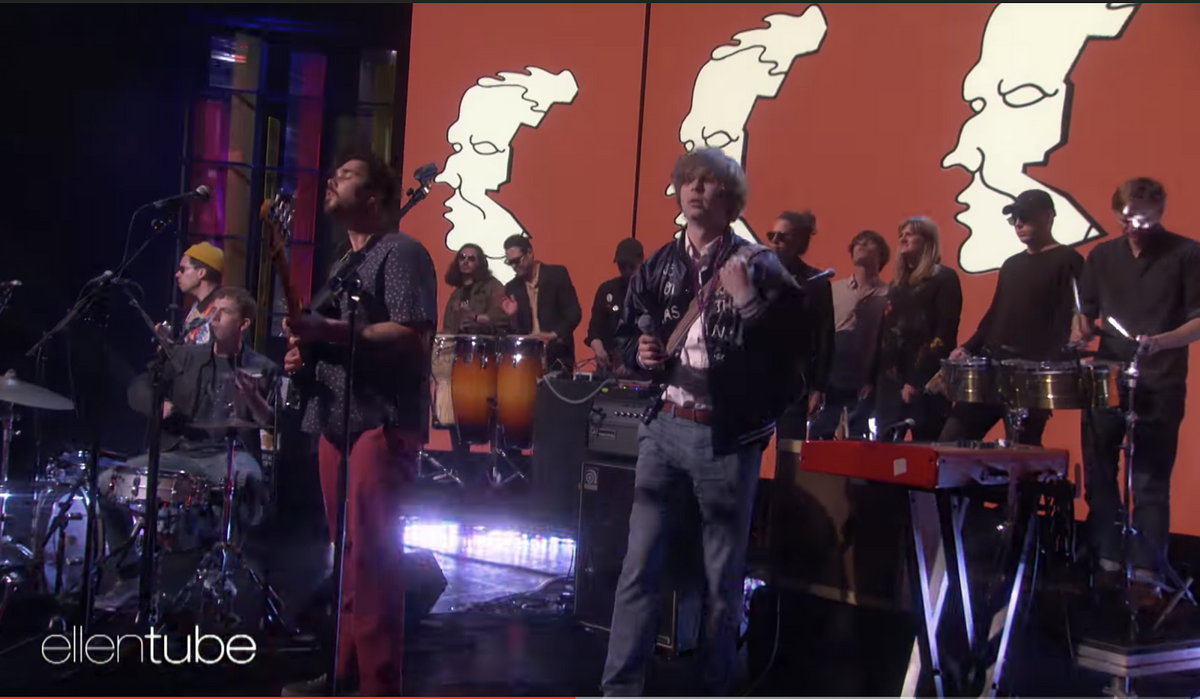 watch Parquet Courts play “Wide Awake” on ‘Ellen’ w/ mems of Destruction Unit, Woods & more