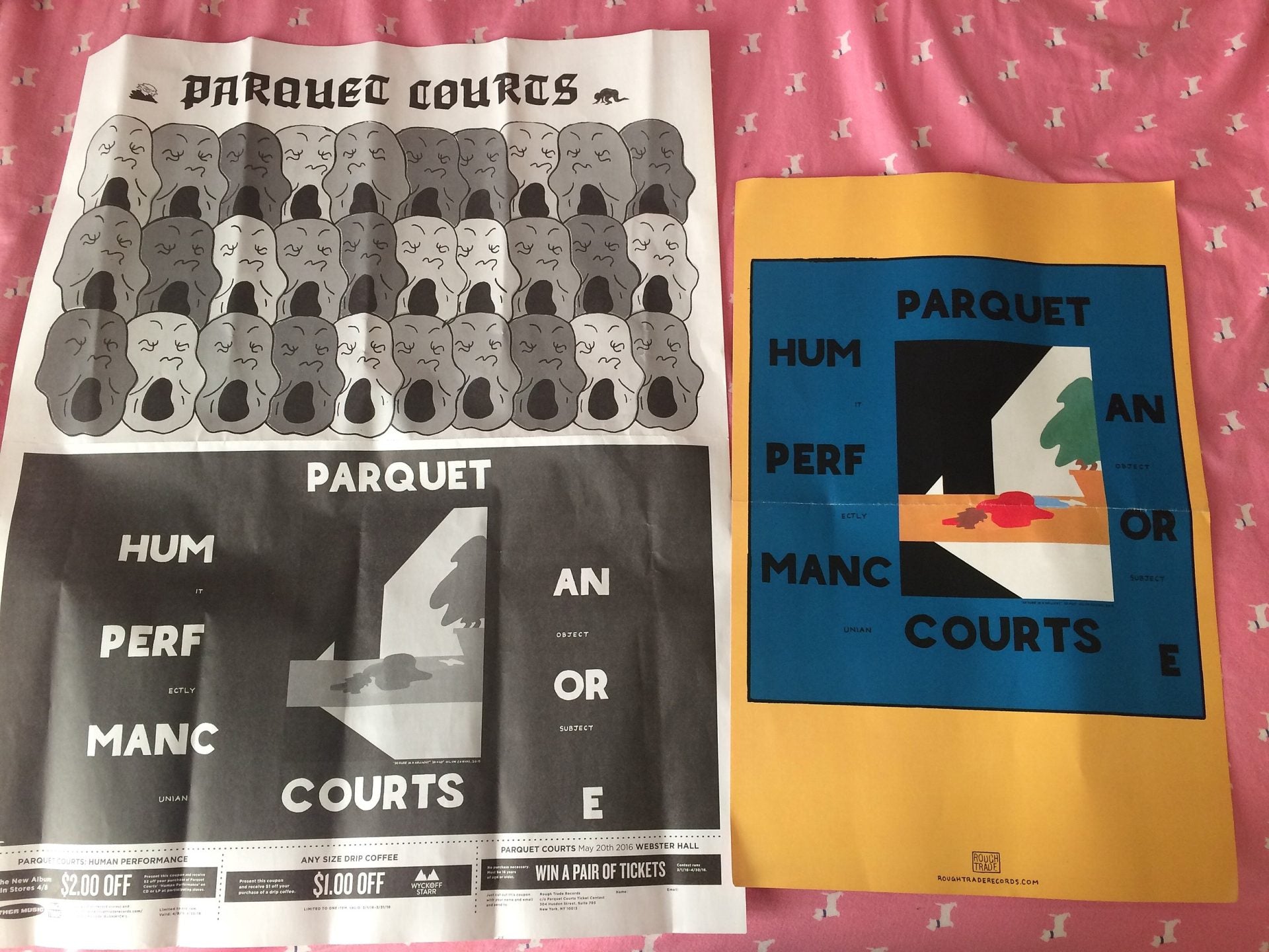 Parquet Courts share “Outside” from new LP, add NYC release show ++ a fun promo newspaper box in Bushwick