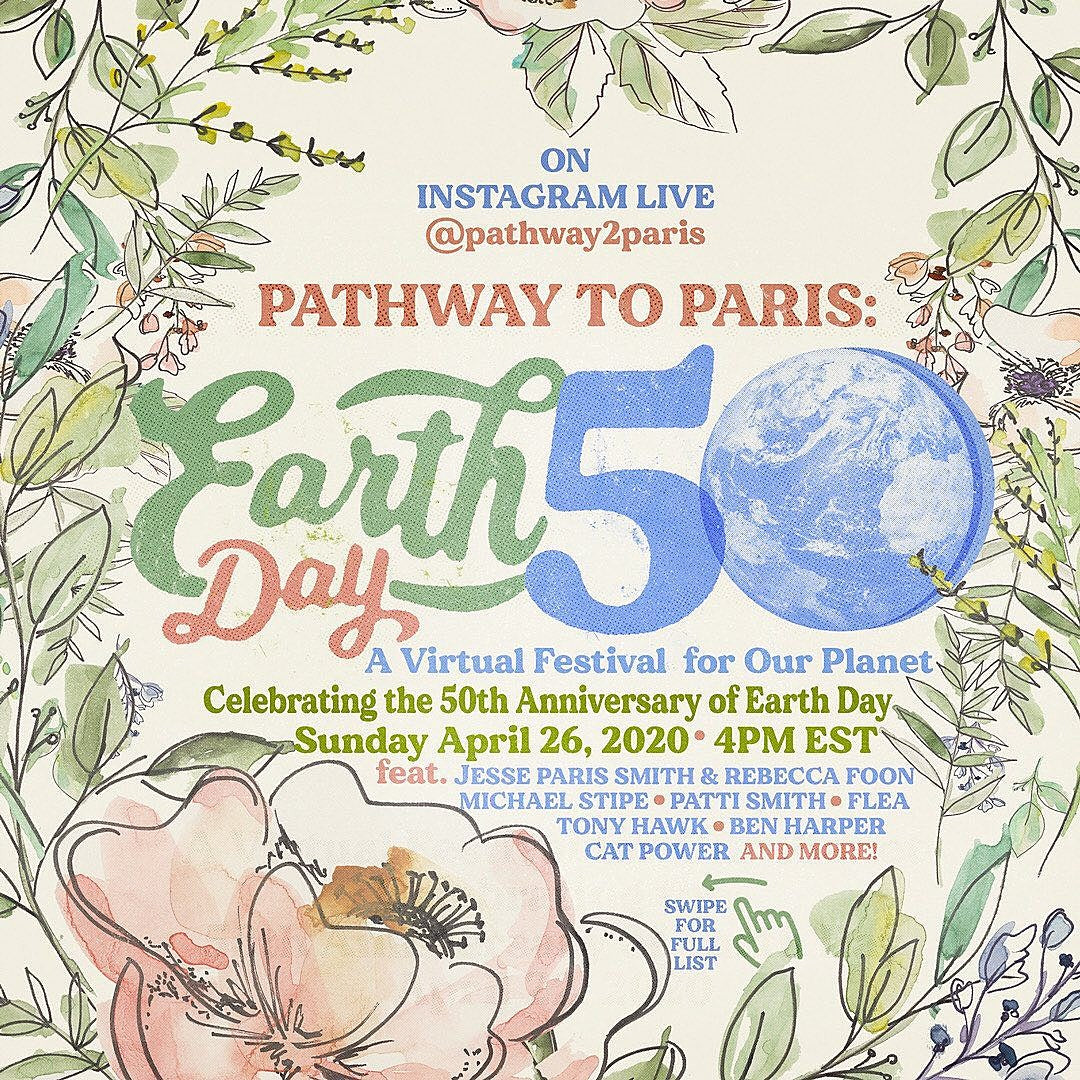 Patti Smith, Michael Stipe, Flea, Cat Power & more playing Pathway to Paris livestream fest
