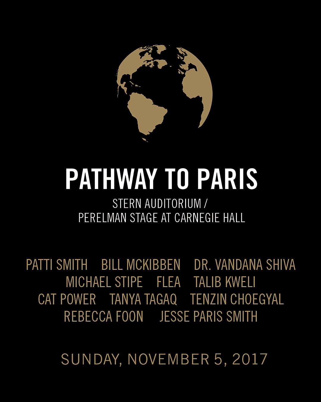 Patti Smith, Michael Stipe, Cat Power & more playing “Pathway to Paris” benefit in NYC