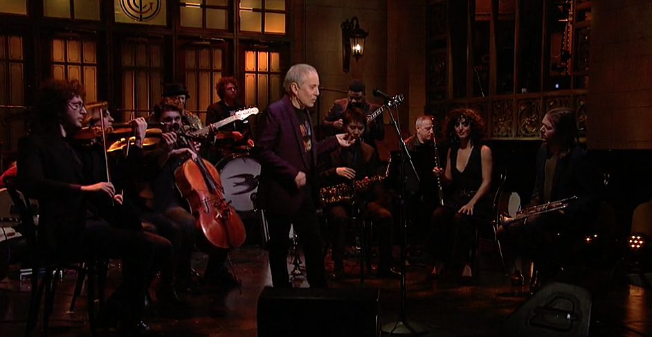 watch Paul Simon play ‘Saturday Night Live’ with yMusic