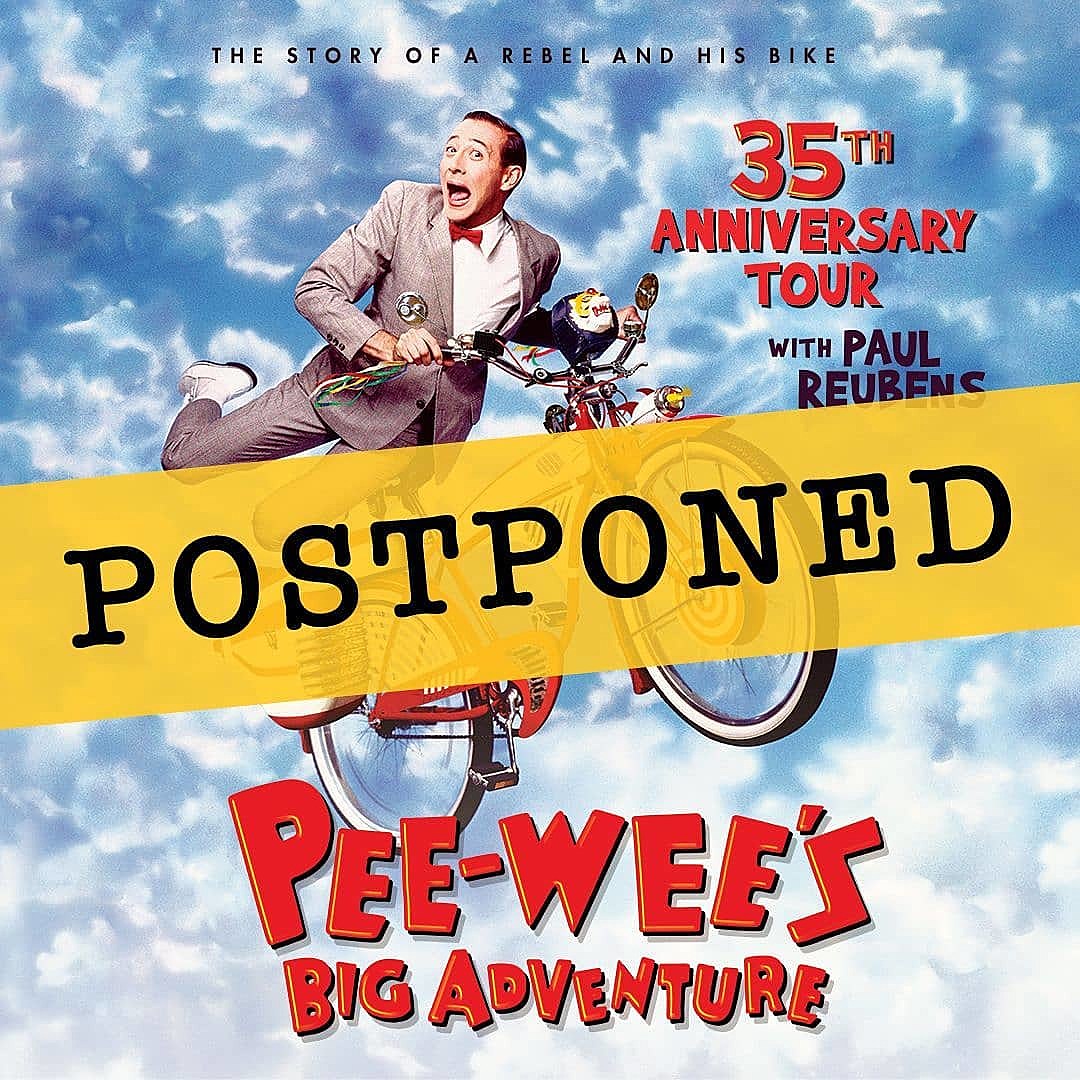 ‘Pee-Wee’s Big Adventure’ 35th Anniversary tour postponed