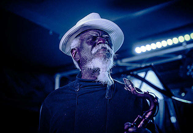 Pharoah Sanders played two sets at Baby’s All Right (pics from the early show)