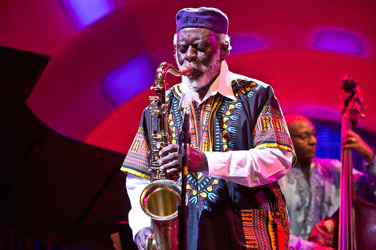 Pharoah Sanders Quintet stormed Prospect Park with Brooklyn Raga Massive (pics)