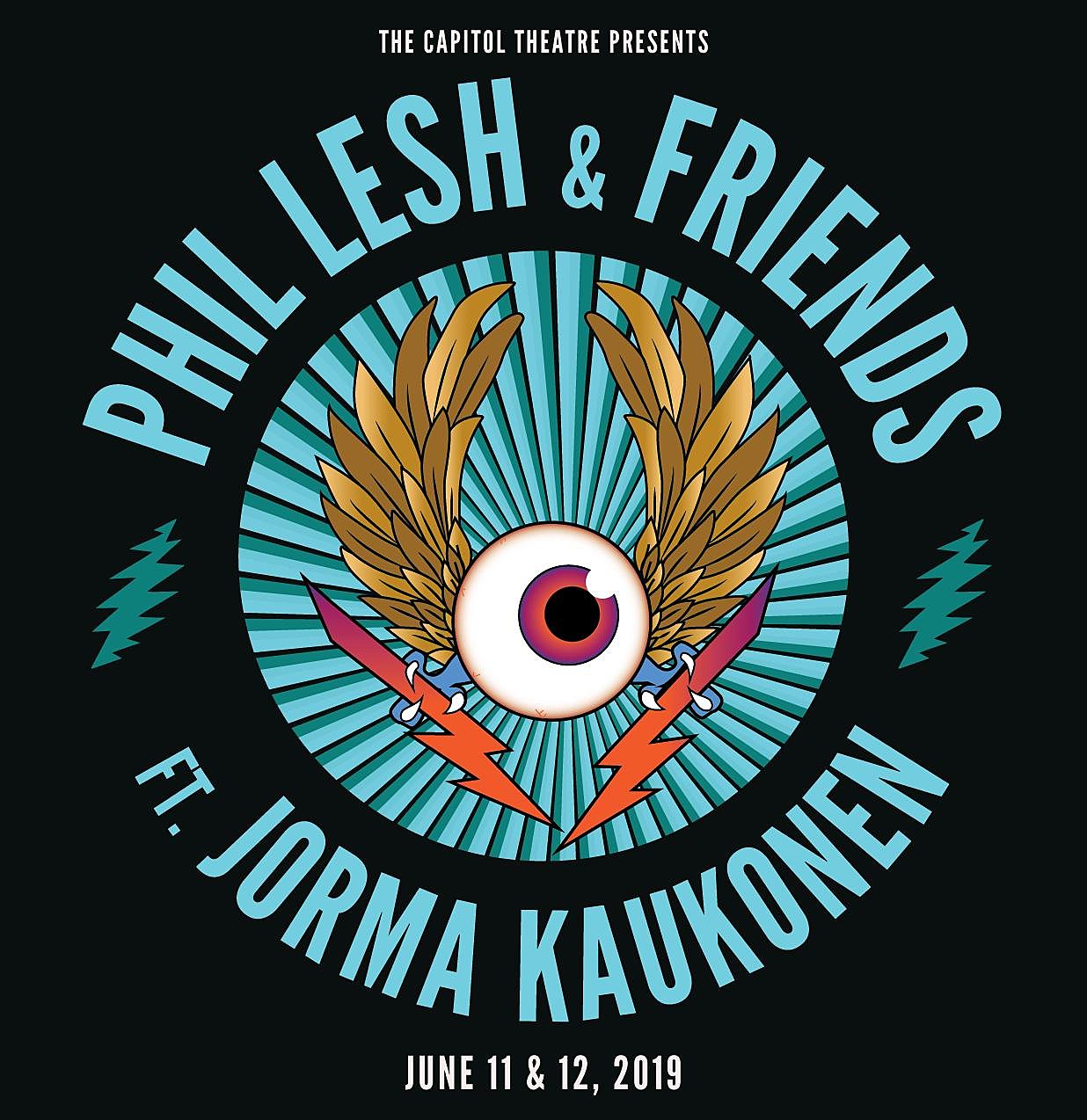 Phil Lesh announces Capitol Theatre shows w/ Jorma Kaukonen in his band
