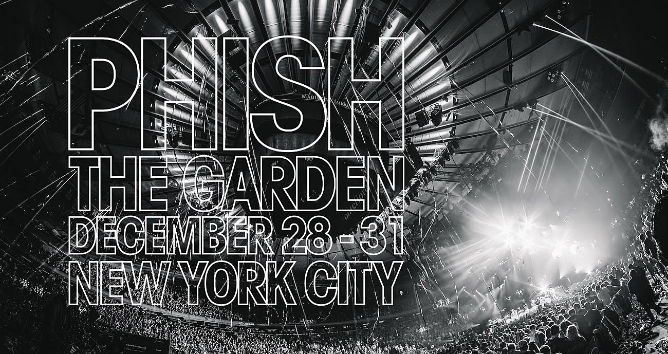 Phish announce 2019 New Year’s run at Madison Square Garden