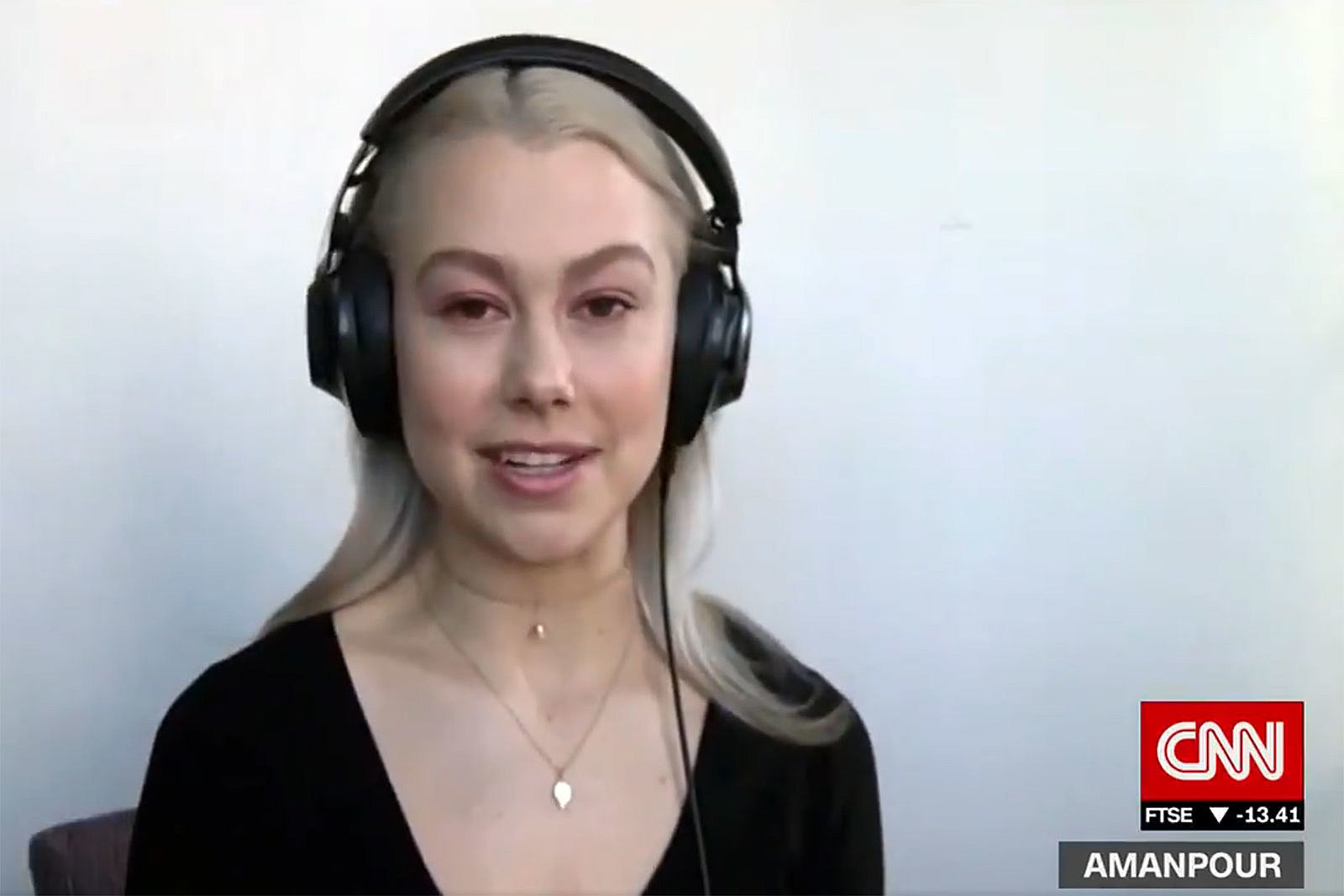 Phoebe Bridgers talks SNL guitar smash & Marilyn Manson on CNN; calls David Crosby obsessed