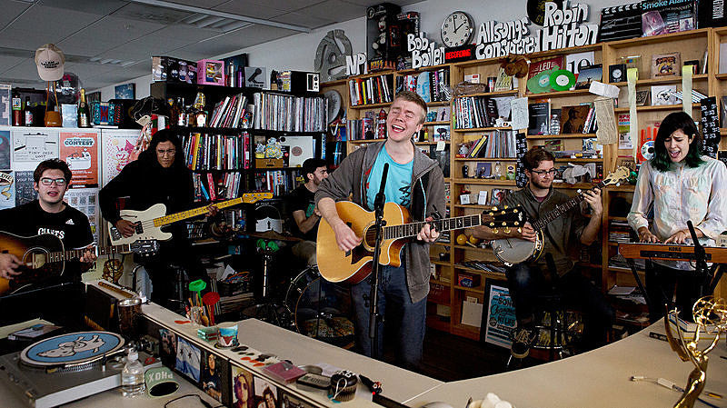 watch Pinegrove play 4 mostly-acoustic songs for NPR’s Tiny Desk Concert