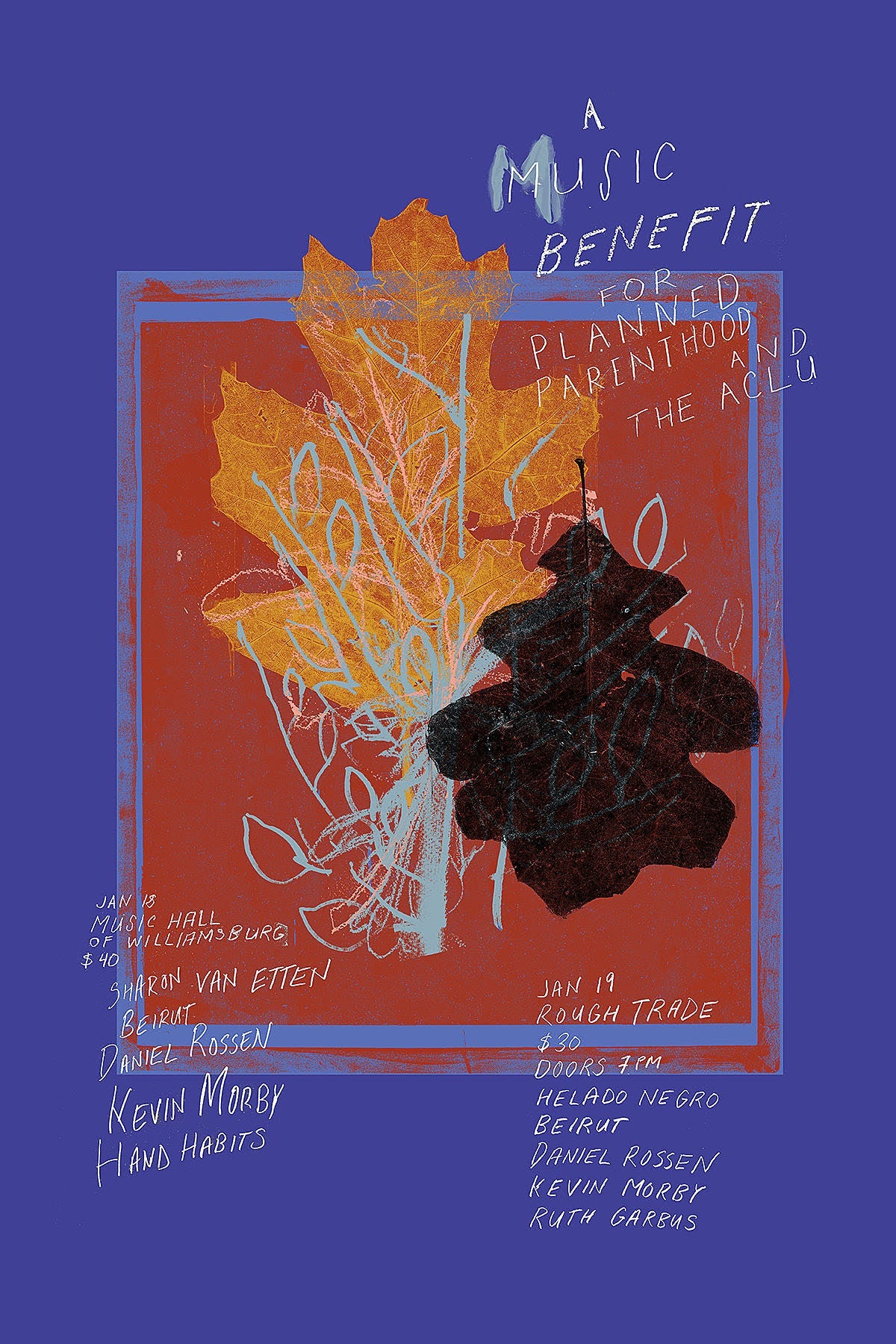 Sharon Van Etten, Beirut, Kevin Morby, Daniel Rossen & more playing Planned Parenthood/ACLU benefits