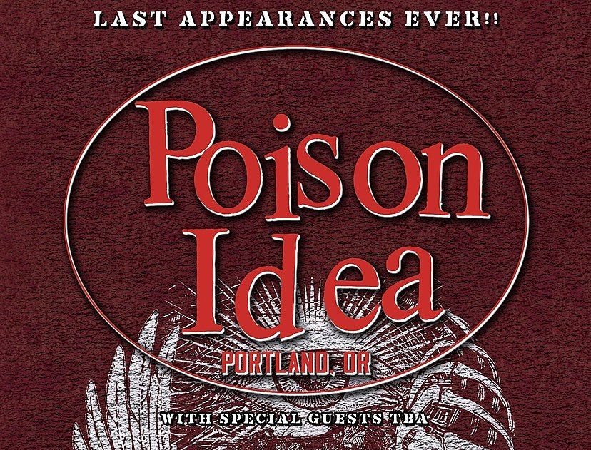 Poison Idea playing “last shows ever” this December