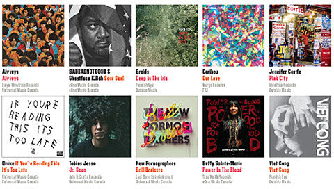 Polaris Music Prize announces 2015 Shortlist nominees