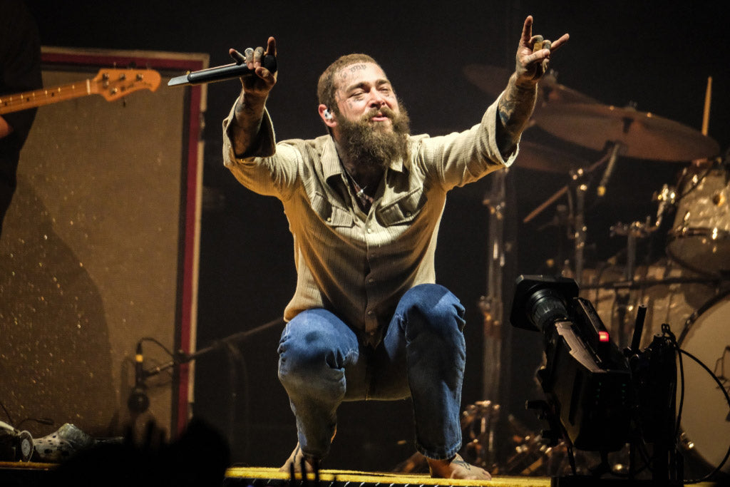 Post Malone played Jones Beach after Global Citizen, joining Jelly Roll & seeing Gatecreeper (pics, setlist)