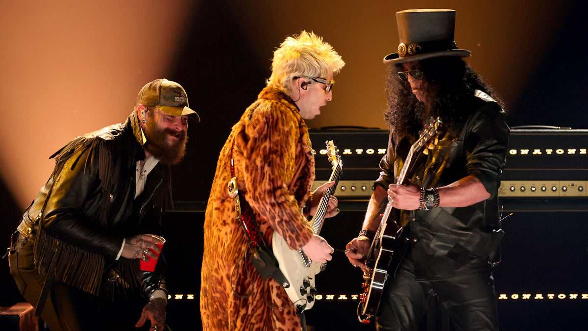 Watch Post Malone, Slash, Duff McKagan, Chad Smith & Andrew Watt cover Black Sabbath at the Grammys