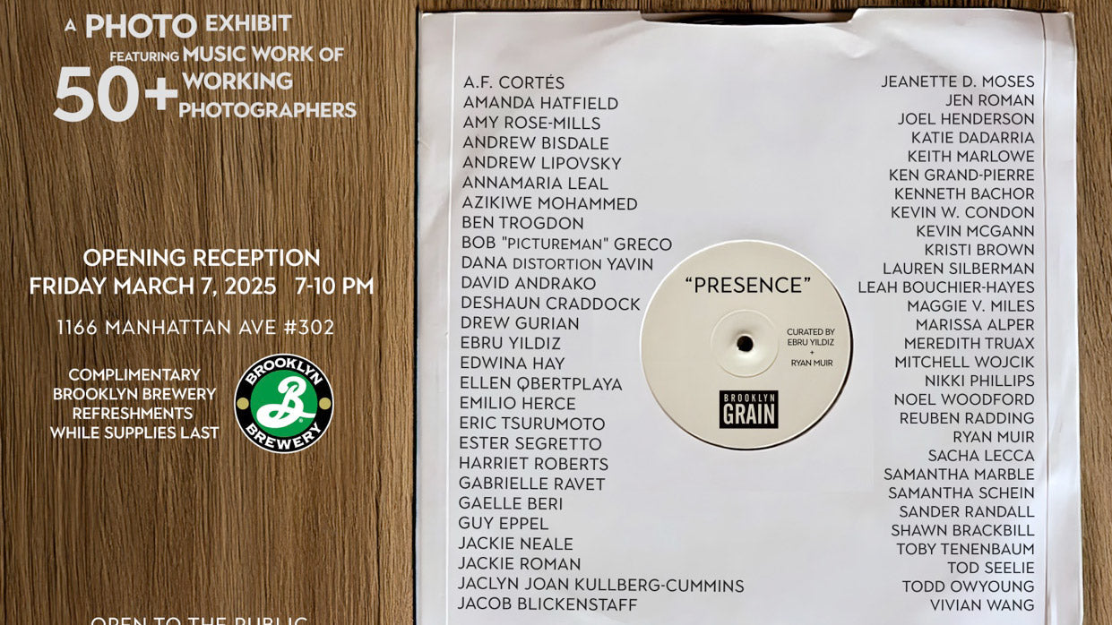 Music photography exhibit Presence opens in Brooklyn on Friday (preview the show)