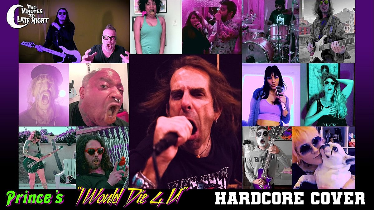 Watch Randy Blythe, Walter Schreifels & 19 punk musicians cover Prince’s “I Would Die 4 U”
