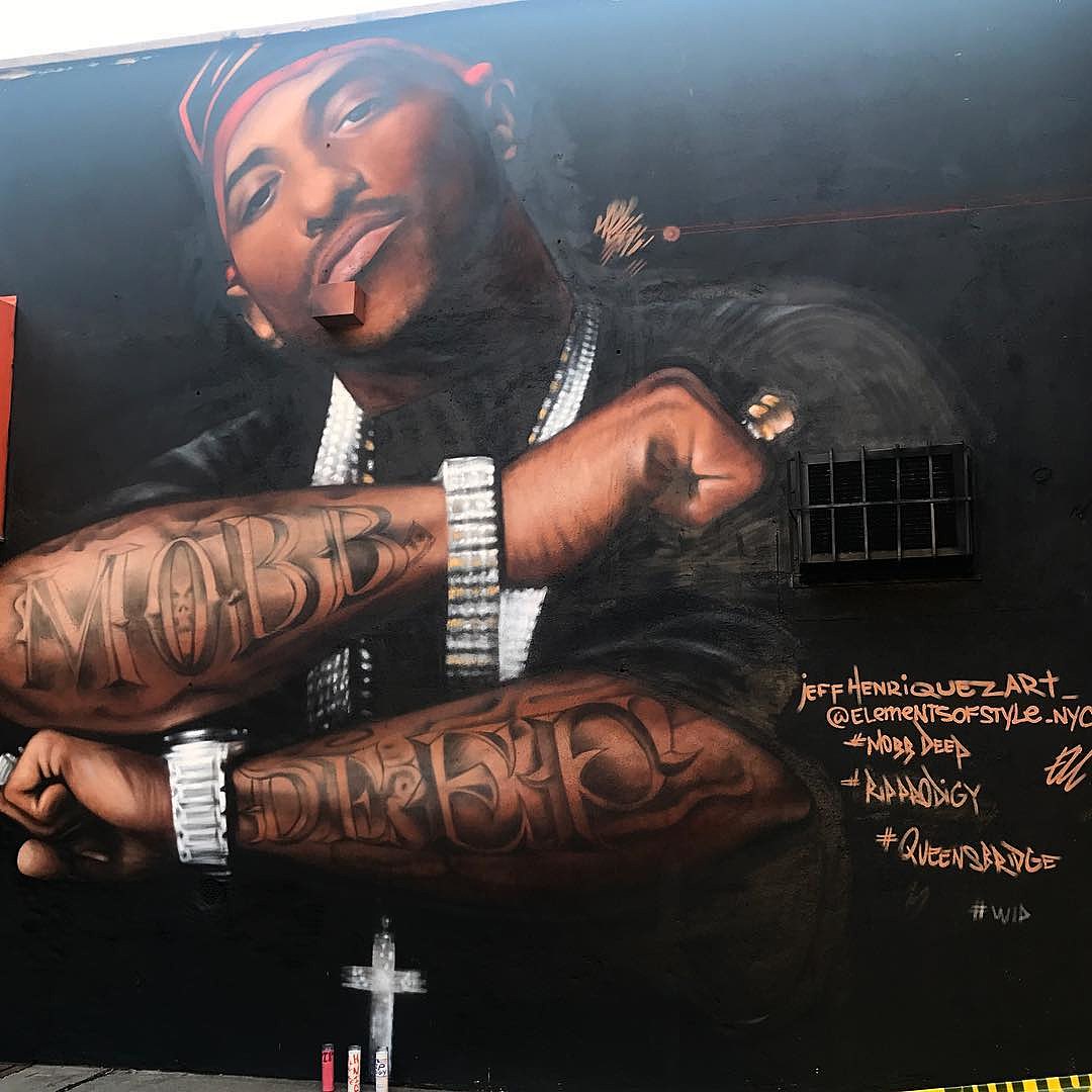 Mobb Deep’s Prodigy honored with mural in Queensbridge