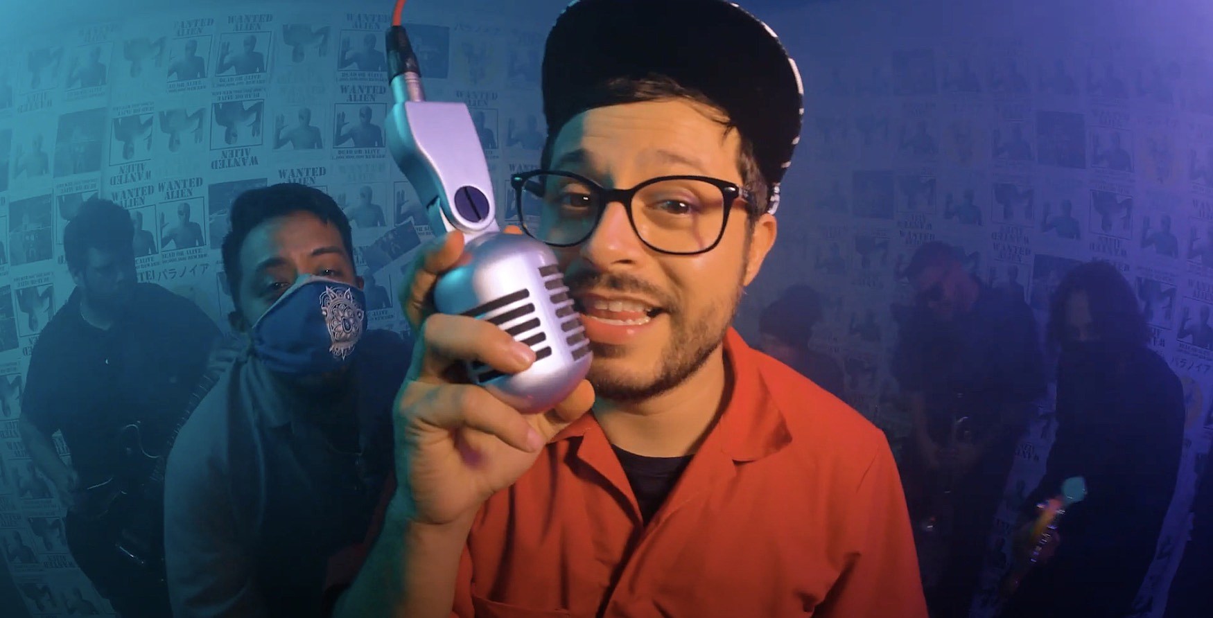 Watch Profesor Galactico battle xenophobia in new sci-fi/comedy video for ska/punk/rap song “Alien”