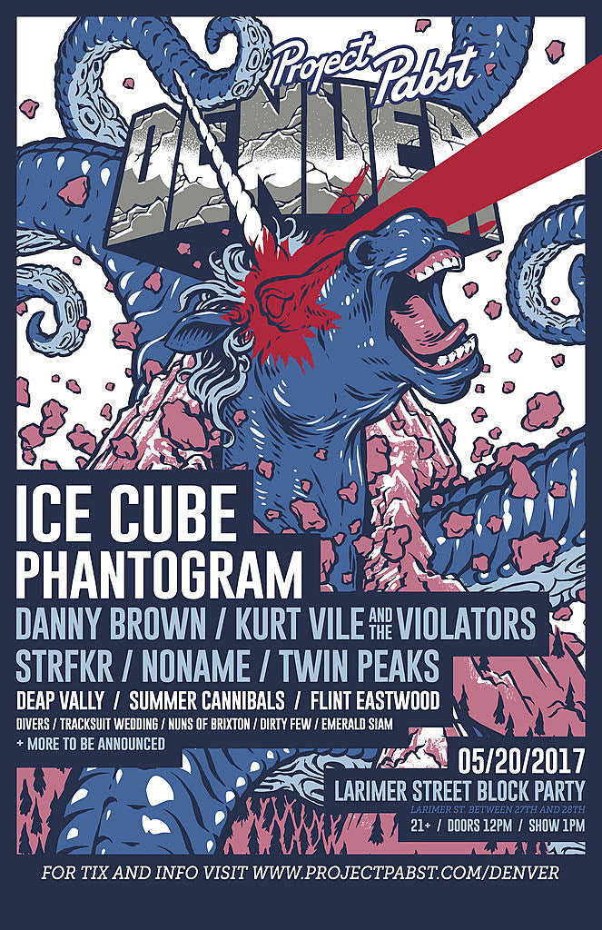Project Pabst happening in four cities again; Denver 2017 lineup announced