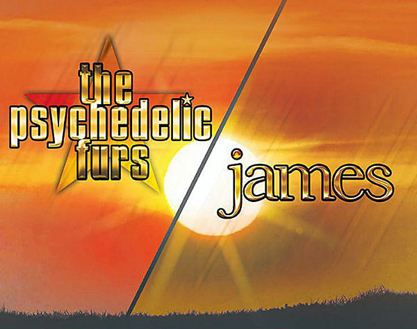 Psychedelic Furs & James @ Rooftop at Pier 17 on BrooklynVegan Presale (password here)
