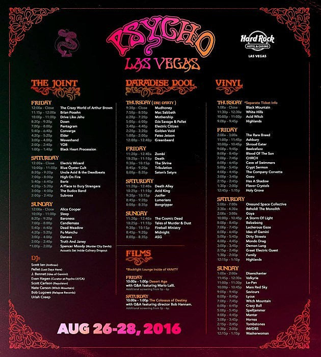 Psycho Las Vegas brings 4 generations of doom bands to the desert (and Drive Like Jehu)
