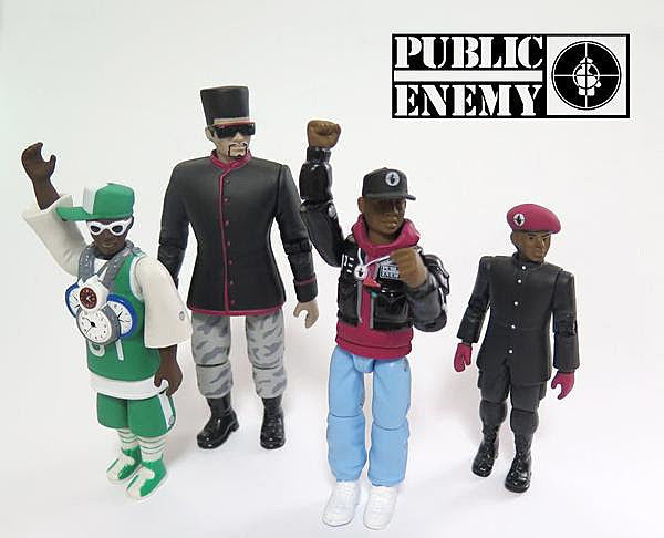 have fun with these Public Enemy action figures