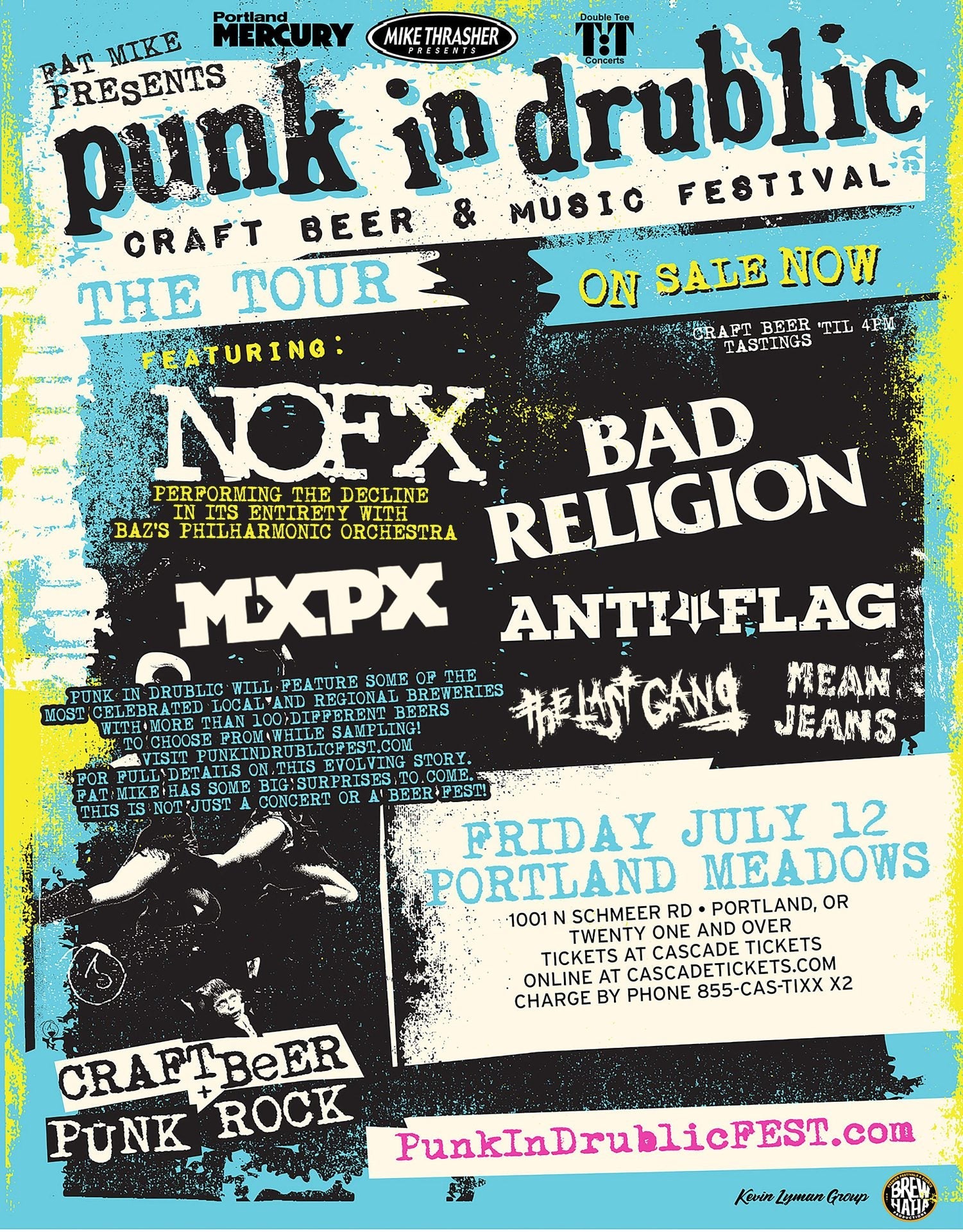 Punk In Drublic updates: NOFX playing ‘The Decline’ w/ an orchestra, Mean Jeans added